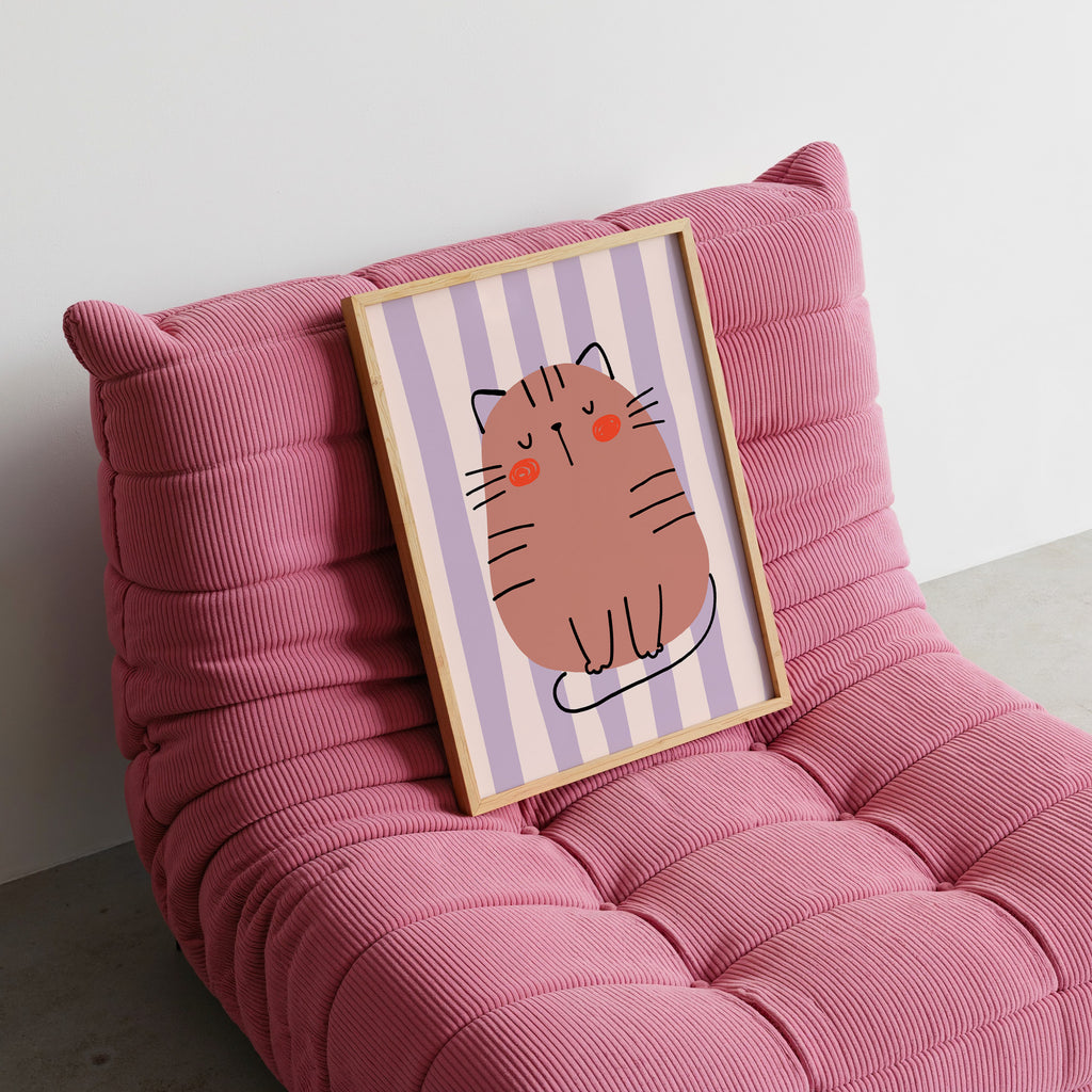 SWEET CAT BLUSH POSTER