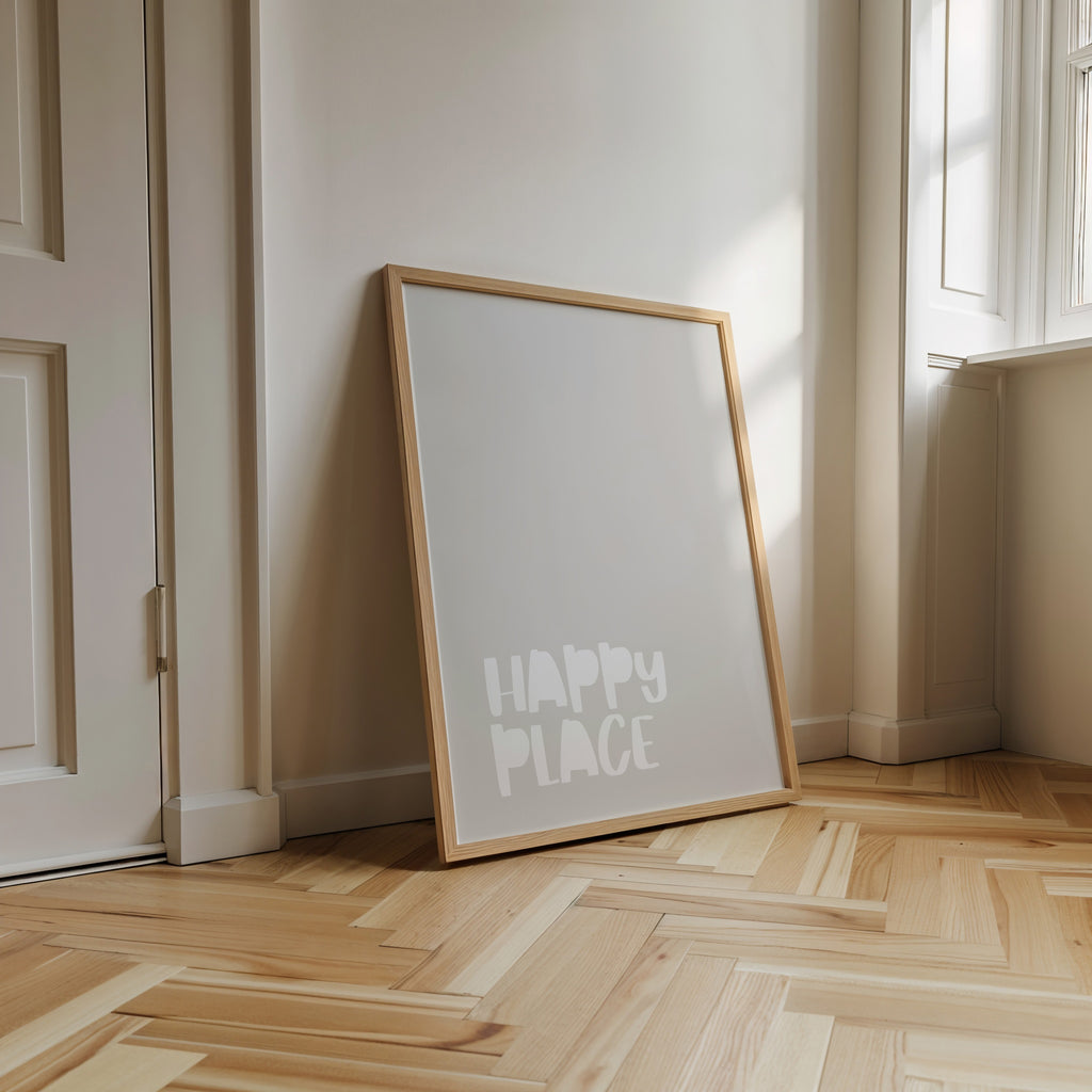happy place poster minimalistische typografie wandbild
happy place typography poster minimal wall art
minimalist happy place quote poster scandi design
aesthetic happy place wall art neutral poster
modern happy place typography print minimal decor