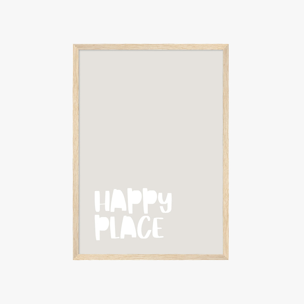 HAPPY PLACE POSTER