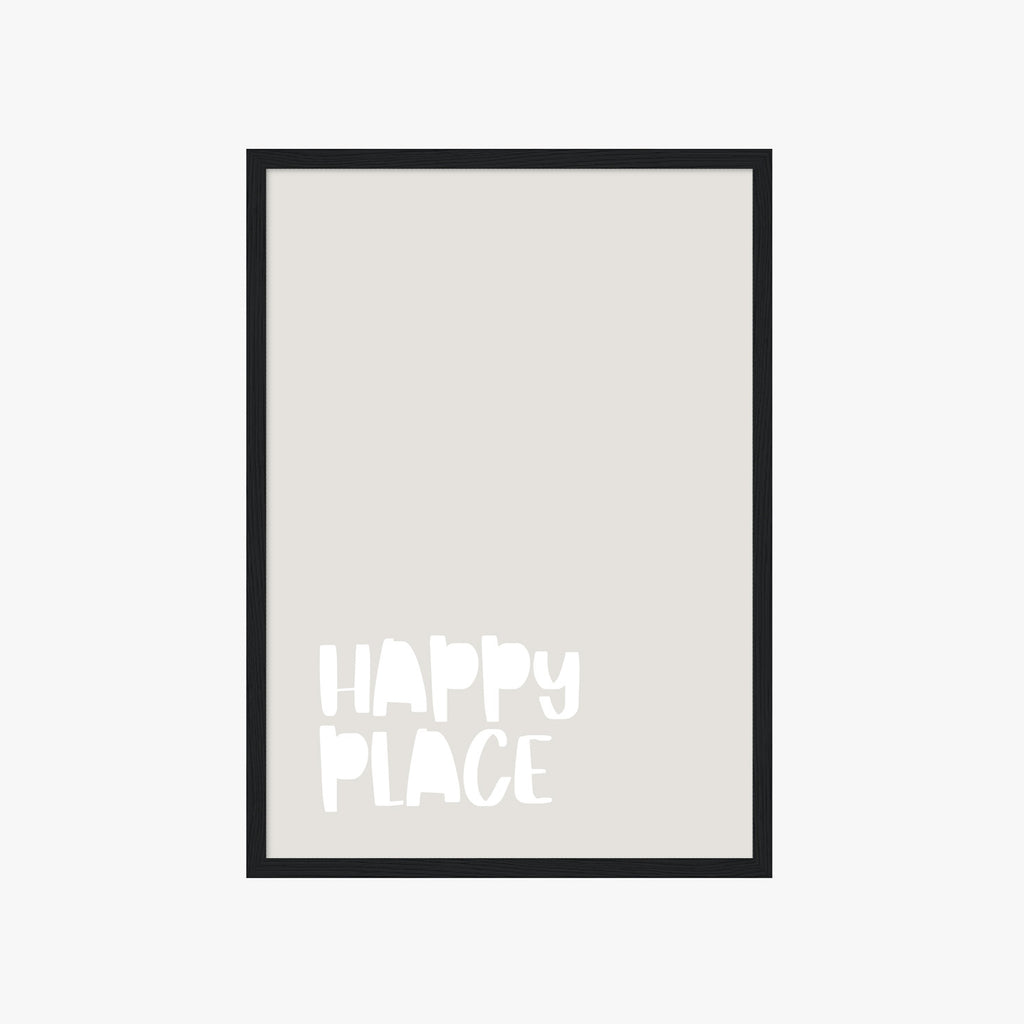 HAPPY PLACE POSTER