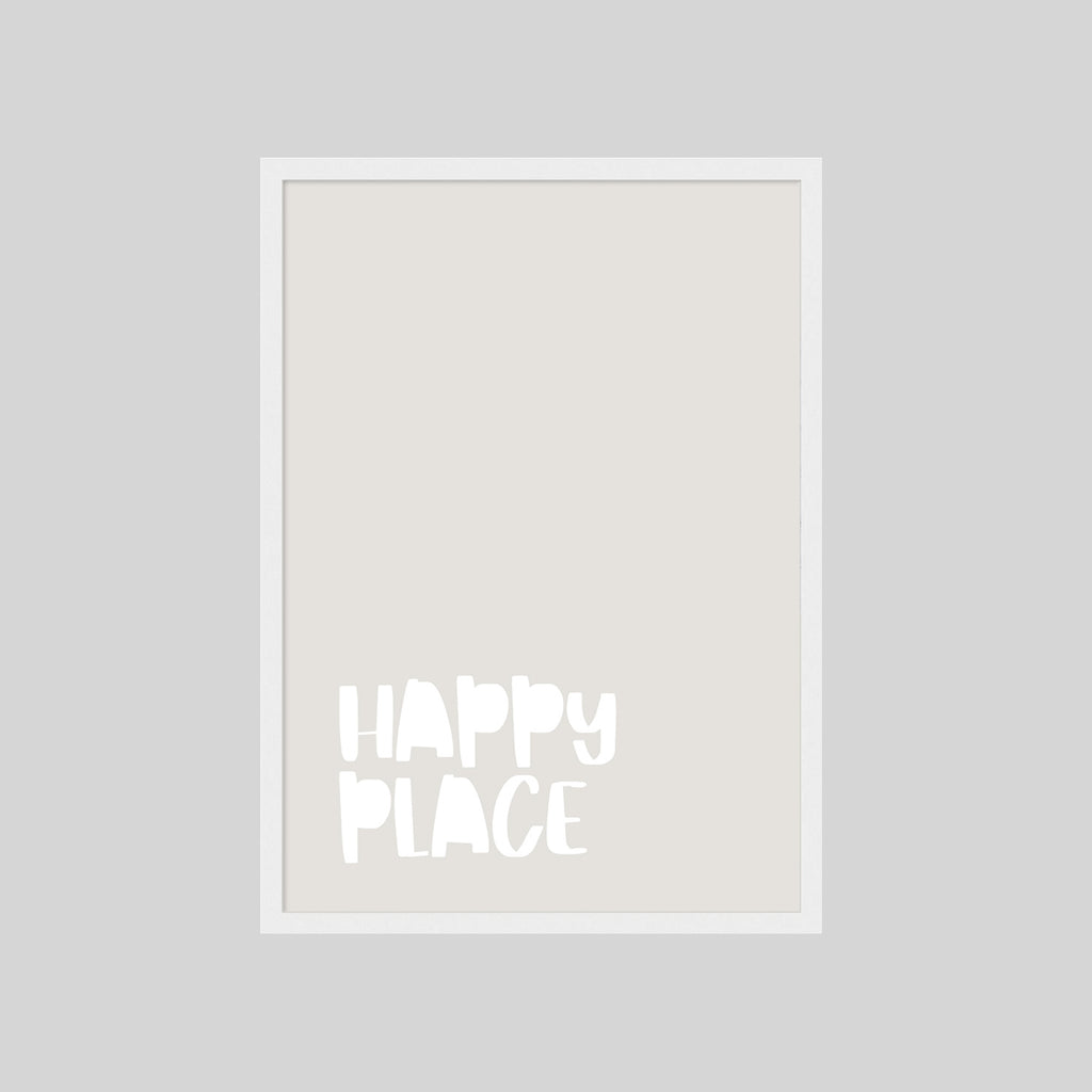 HAPPY PLACE POSTER