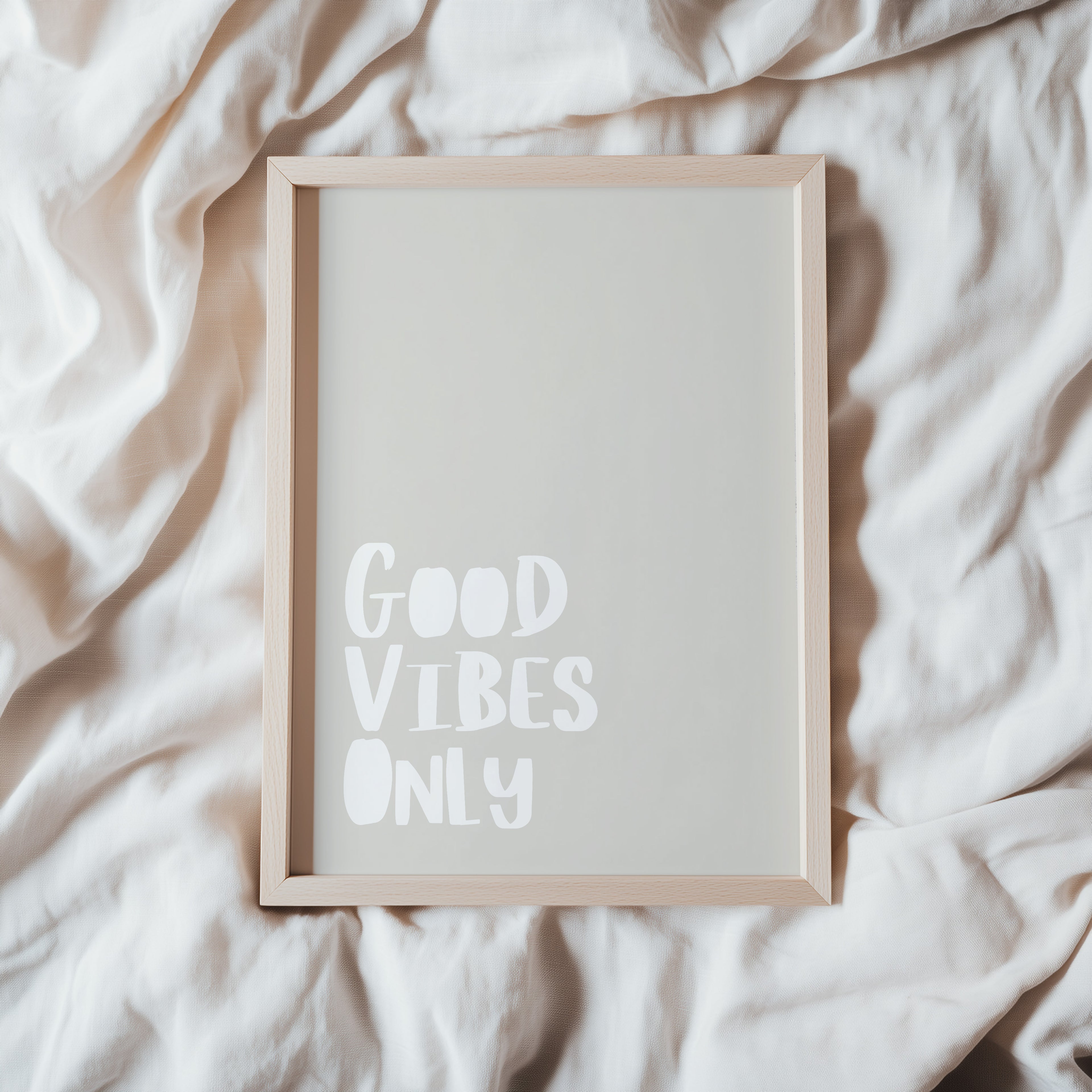 GOOD VIBES ONLY POSTER