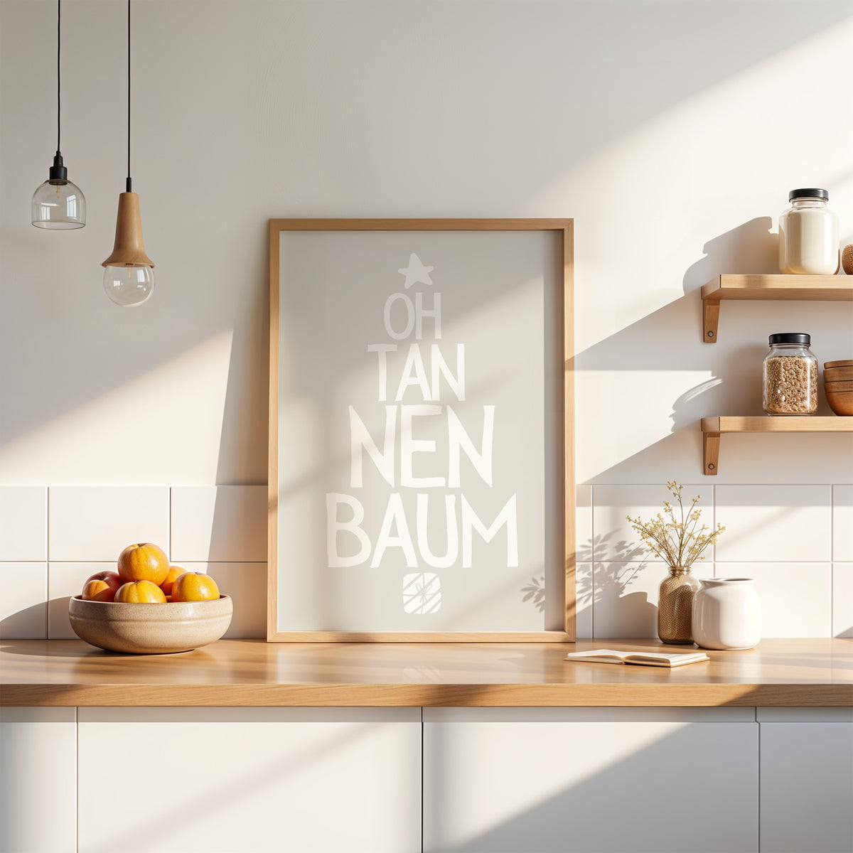 OH TANNENBAUM WEIHNACHTSPOSTER