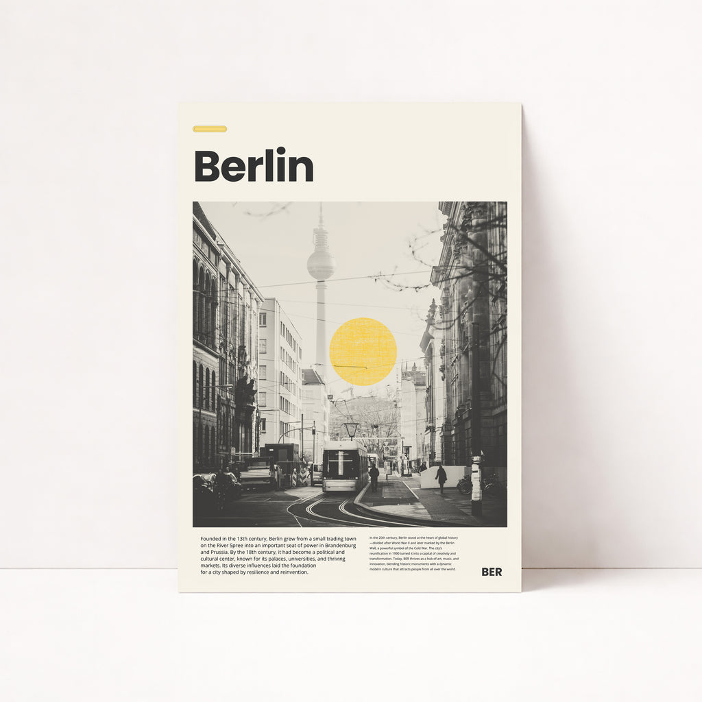 BERLIN STREET POSTER