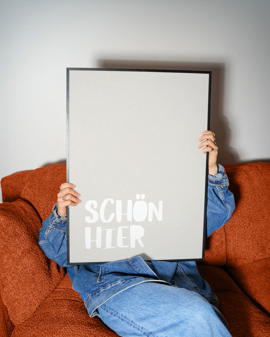 SCHÖN HIER POSTER
