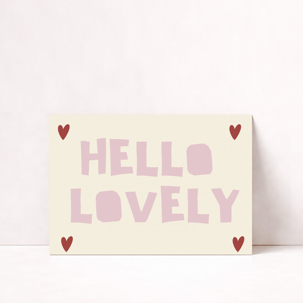 Minimalistisches Hello Lovely Poster mit rosa Typografie und Herzdetails im Scandi Stil
Modernes Typography Poster in soften Rosatönen für Schlafzimmer oder Wohnzimmer
Ästhetisches Hello Lovely Wandbild mit handgezeichneter Schrift und minimalistischer Optik
Skandinavisches Quote Poster mit romantischem Design und warmen neutralen Farben
Rosa Typography Wanddeko mit Herzen für moderne und gemütliche Wohnräume

Dateiname Bild