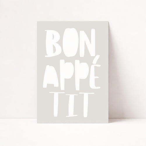Bon Appétit Soft Tones Poste