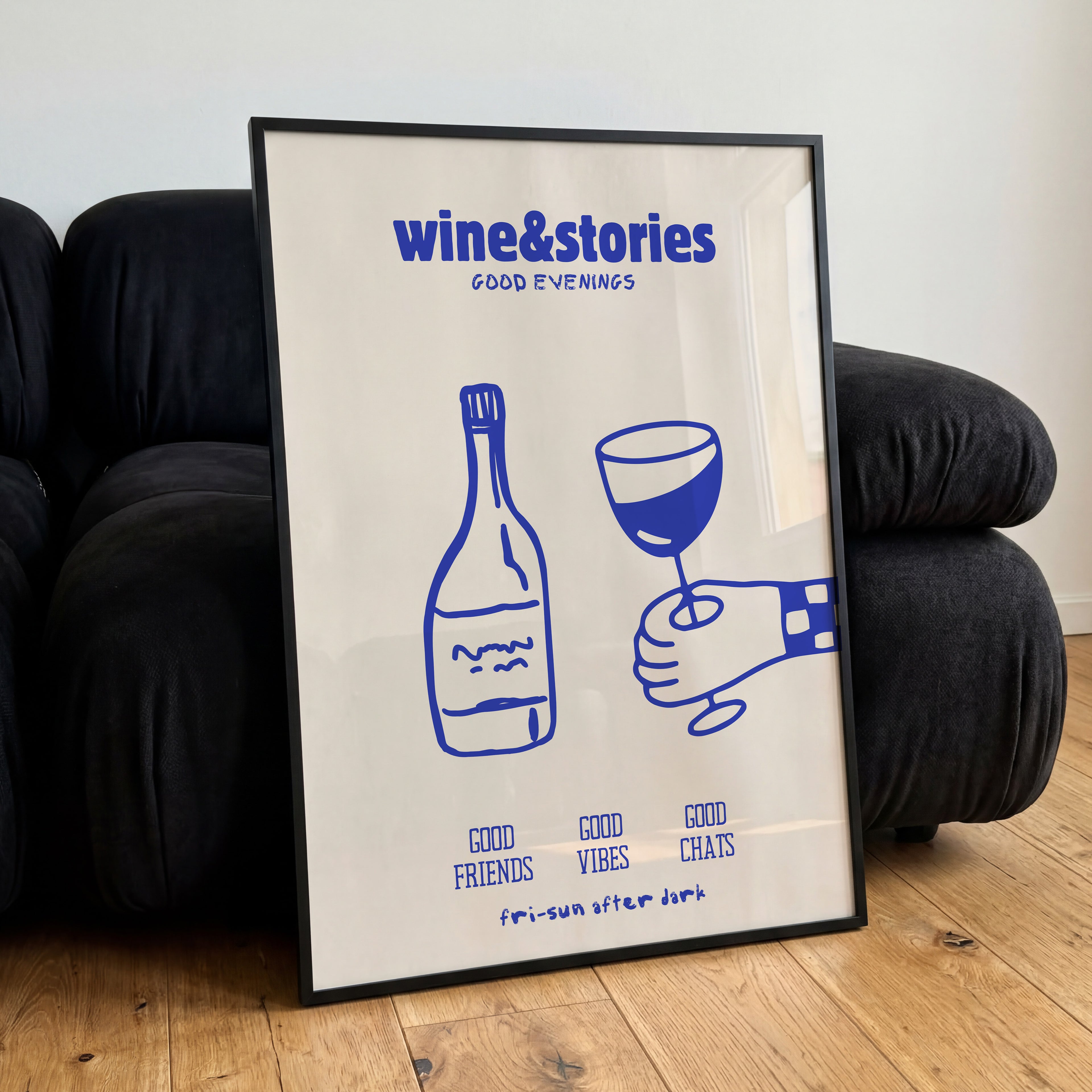 WINE & STORIES POSTER