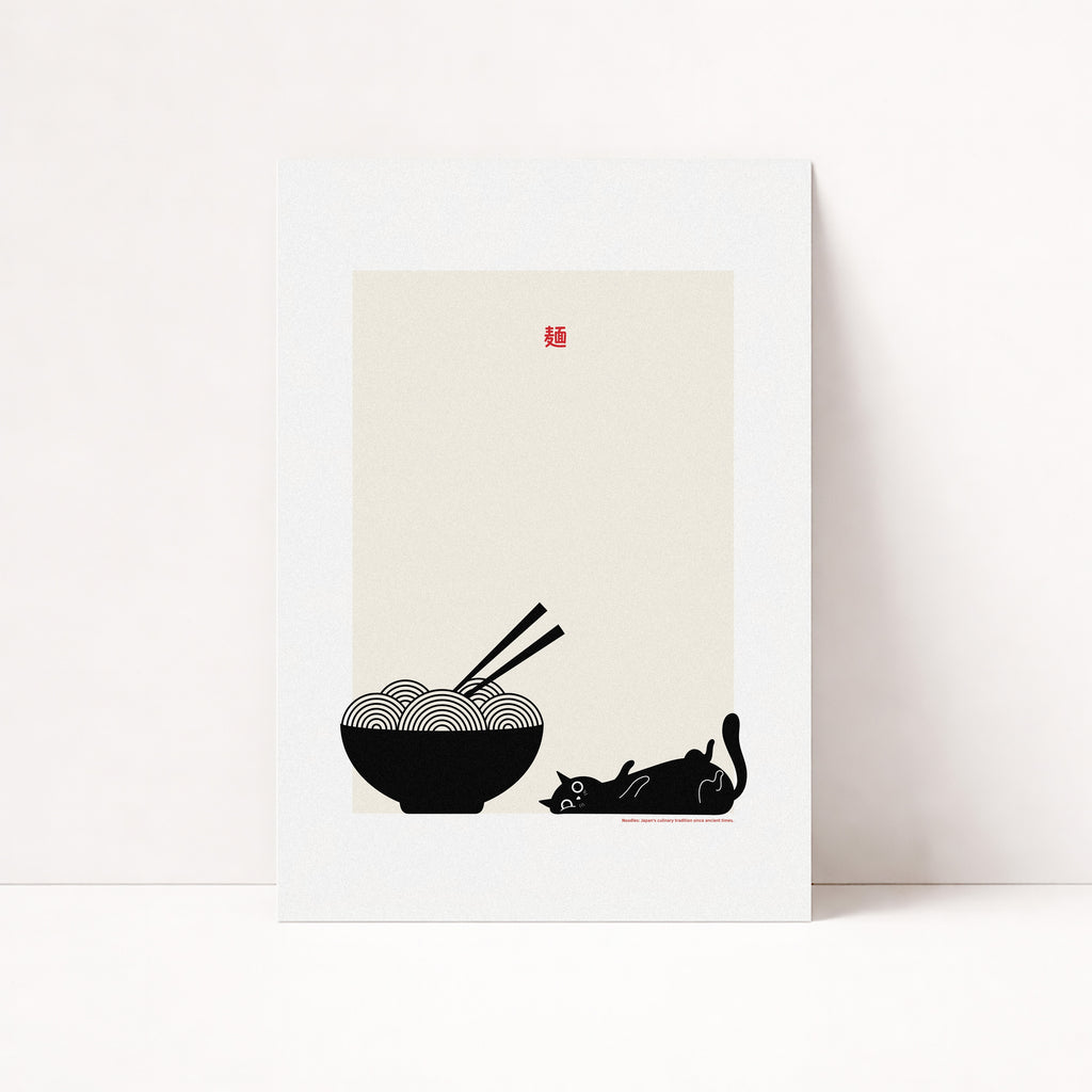 NOODLE CAT POSTER II
