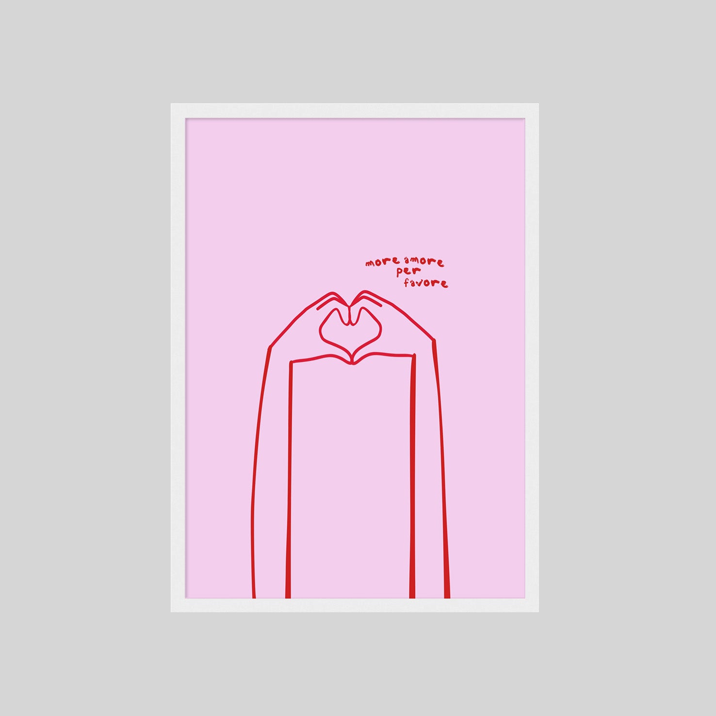 MORE AMORE PER FAVORE POSTER