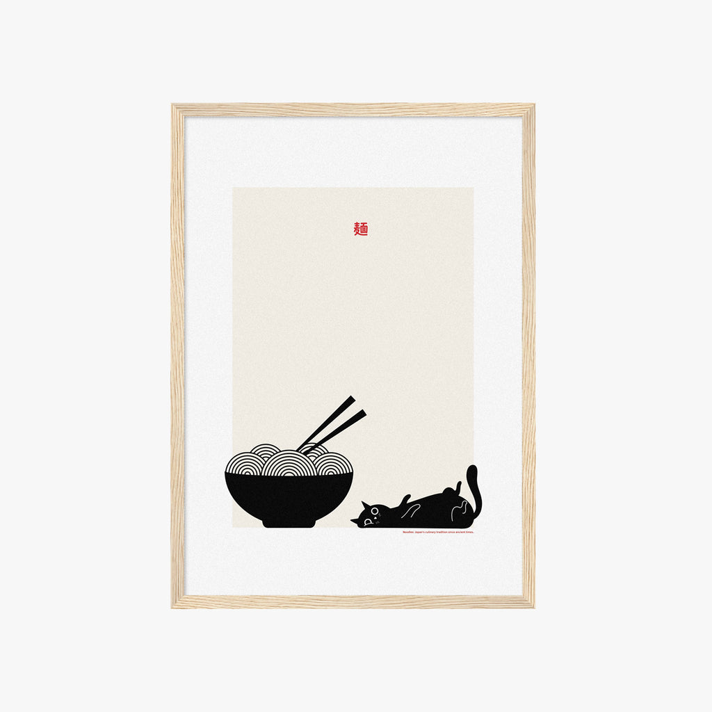 NOODLE CAT POSTER II