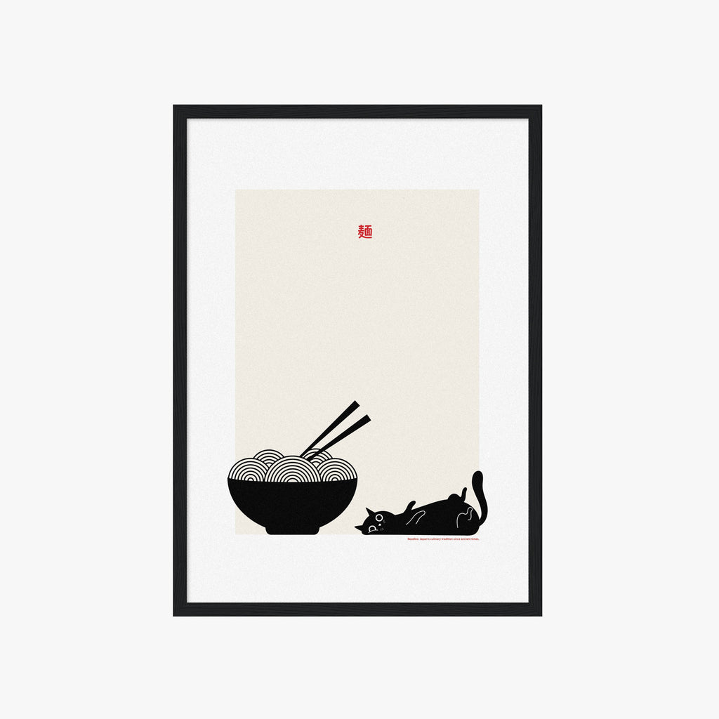 NOODLE CAT POSTER II