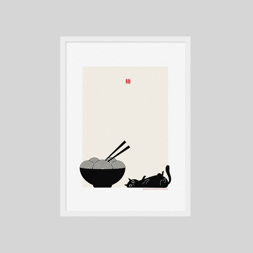 NOODLE CAT POSTER II
