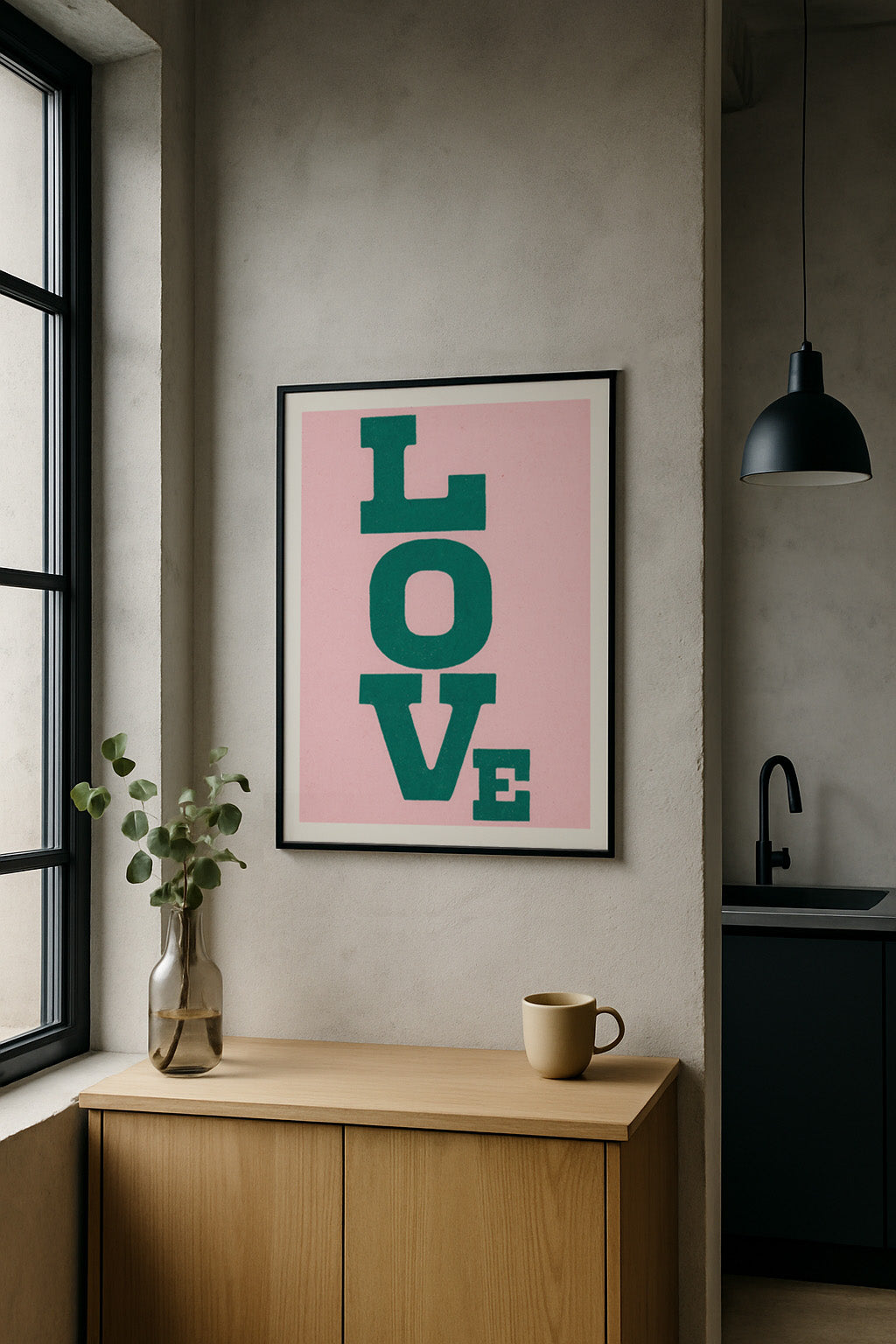 LOVE TYPOGRAFIE POSTER