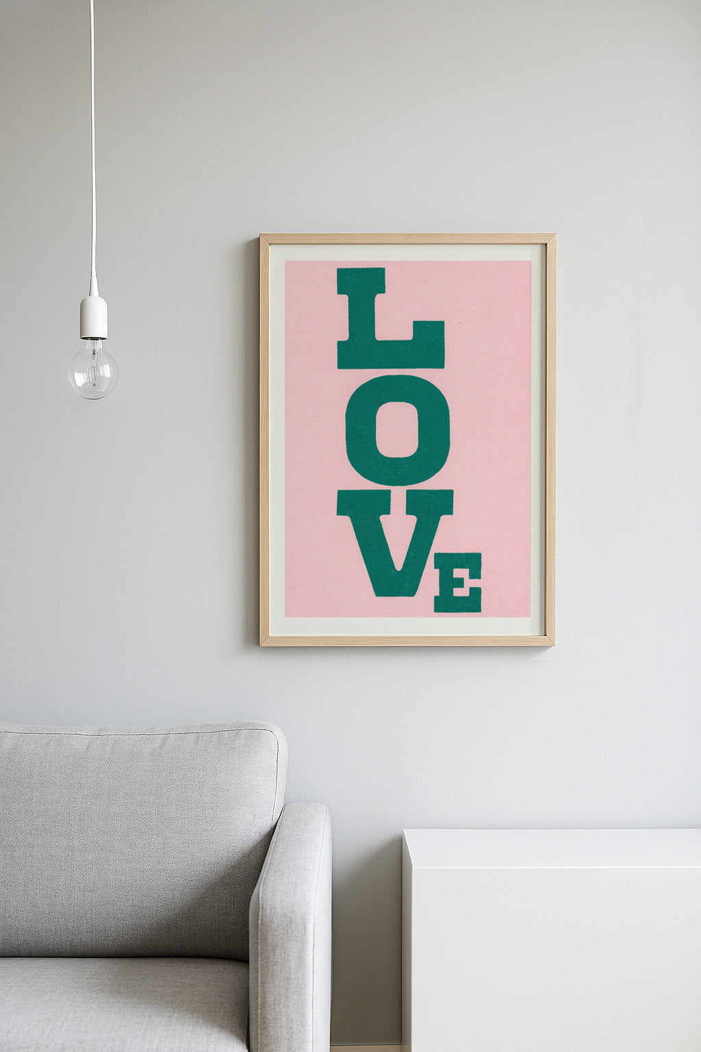 LOVE TYPOGRAFIE POSTER