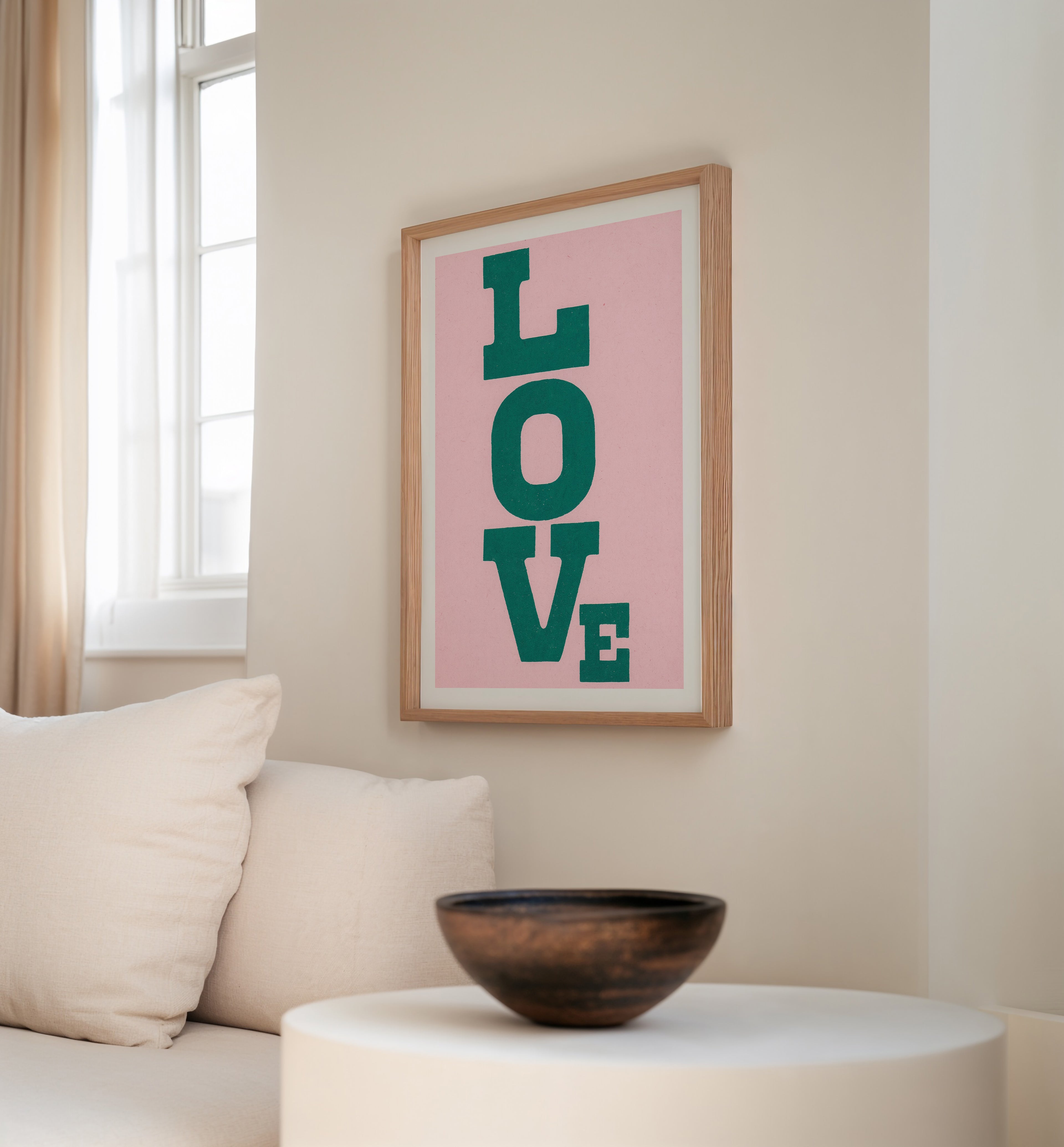 LOVE TYPOGRAFIE POSTER