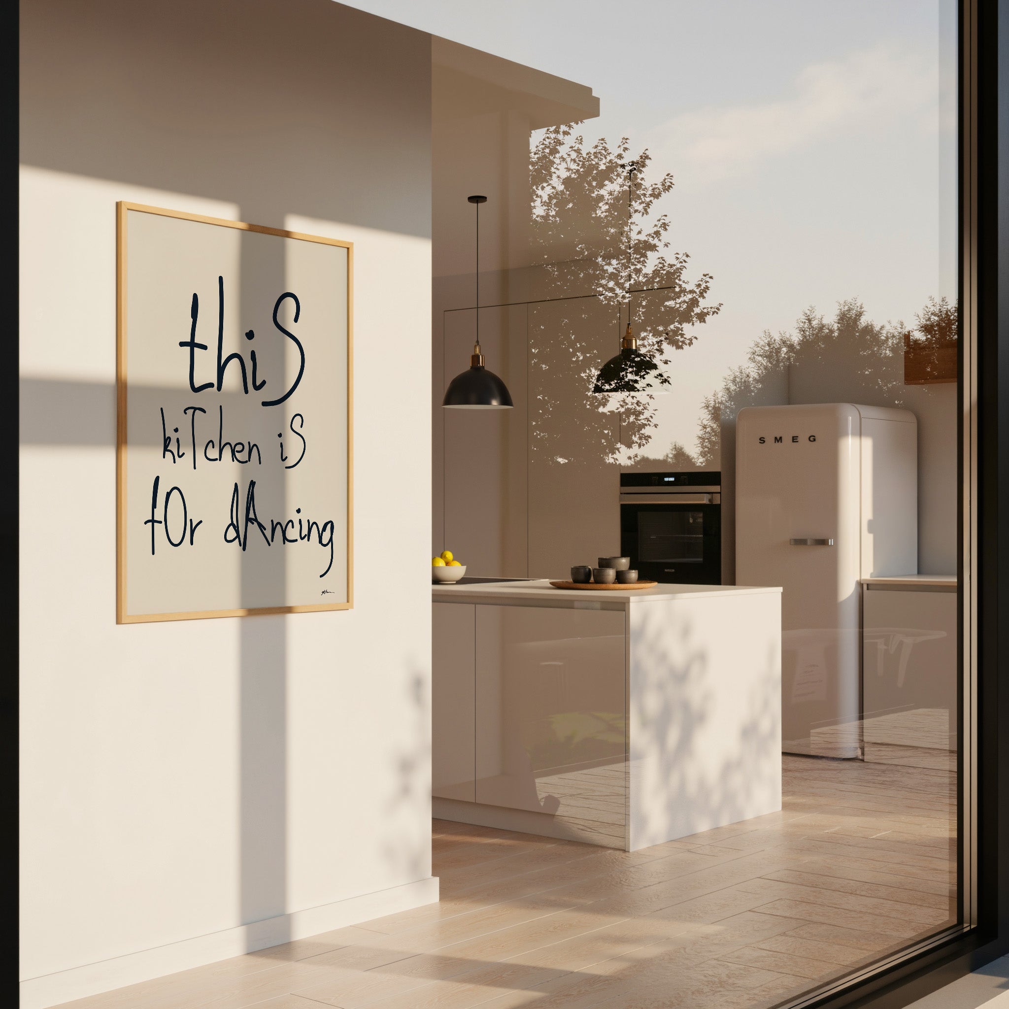 THIS KITCHEN IS FOR DANCING POSTER
