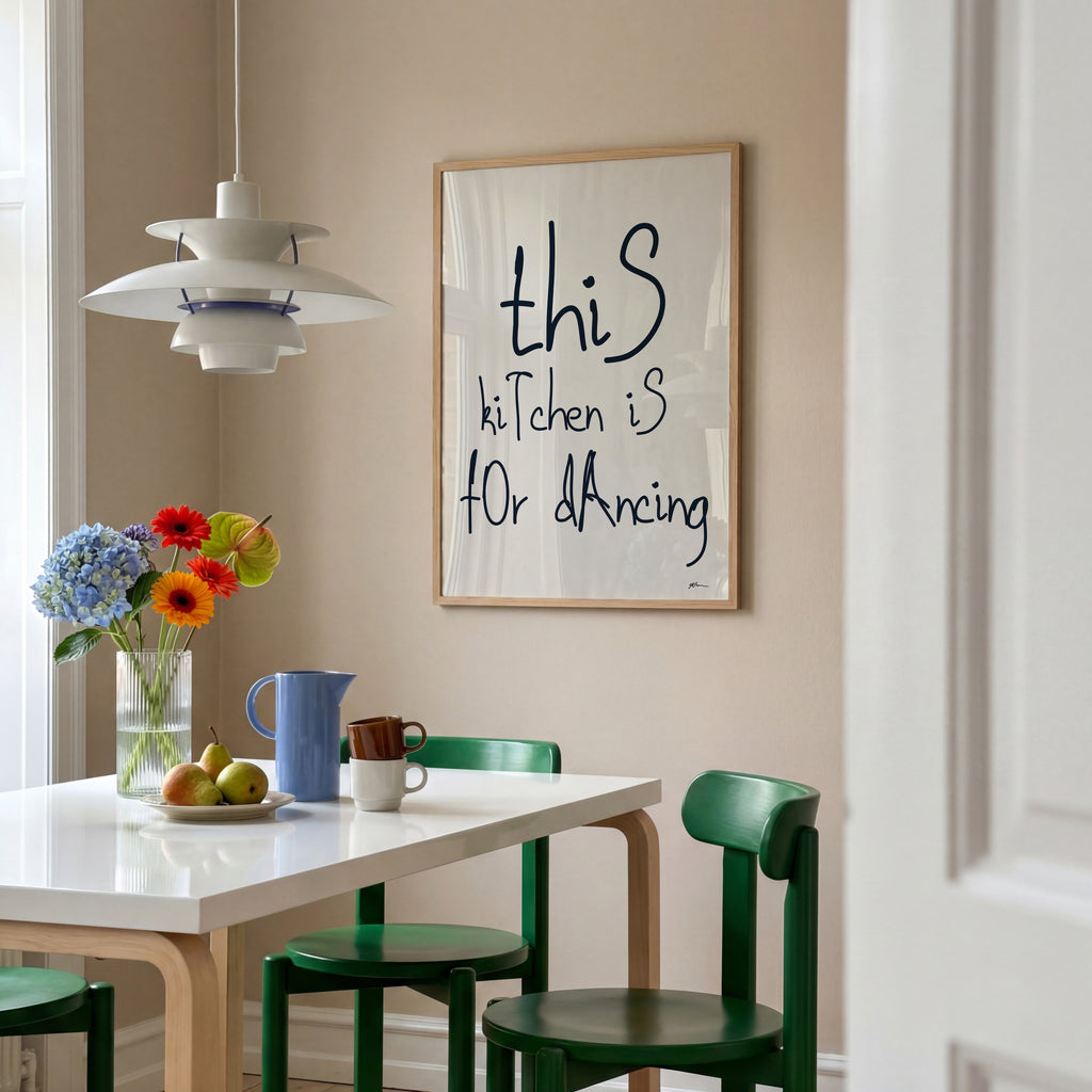 THIS KITCHEN IS FOR DANCING POSTER