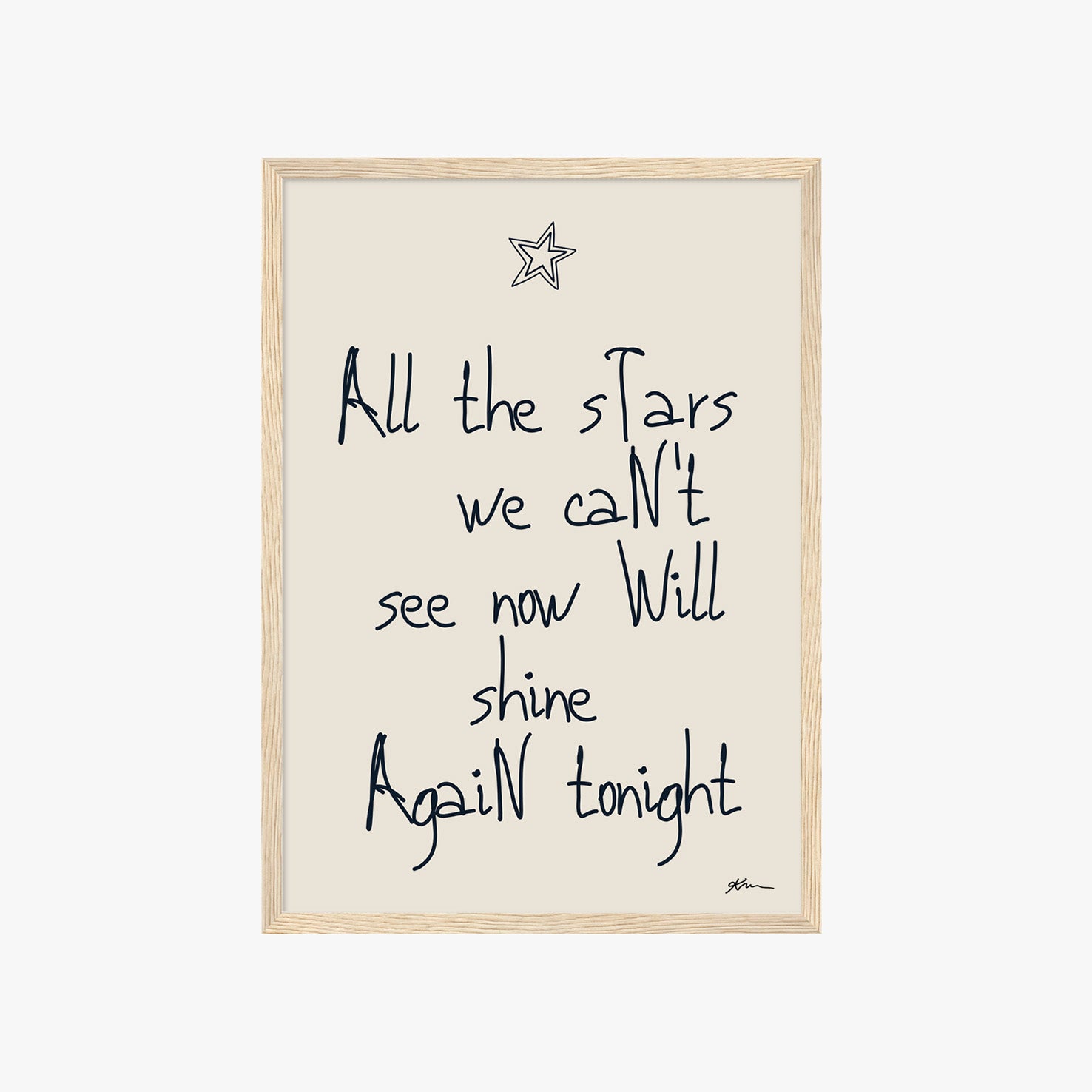 ALL THE STARS POSTER