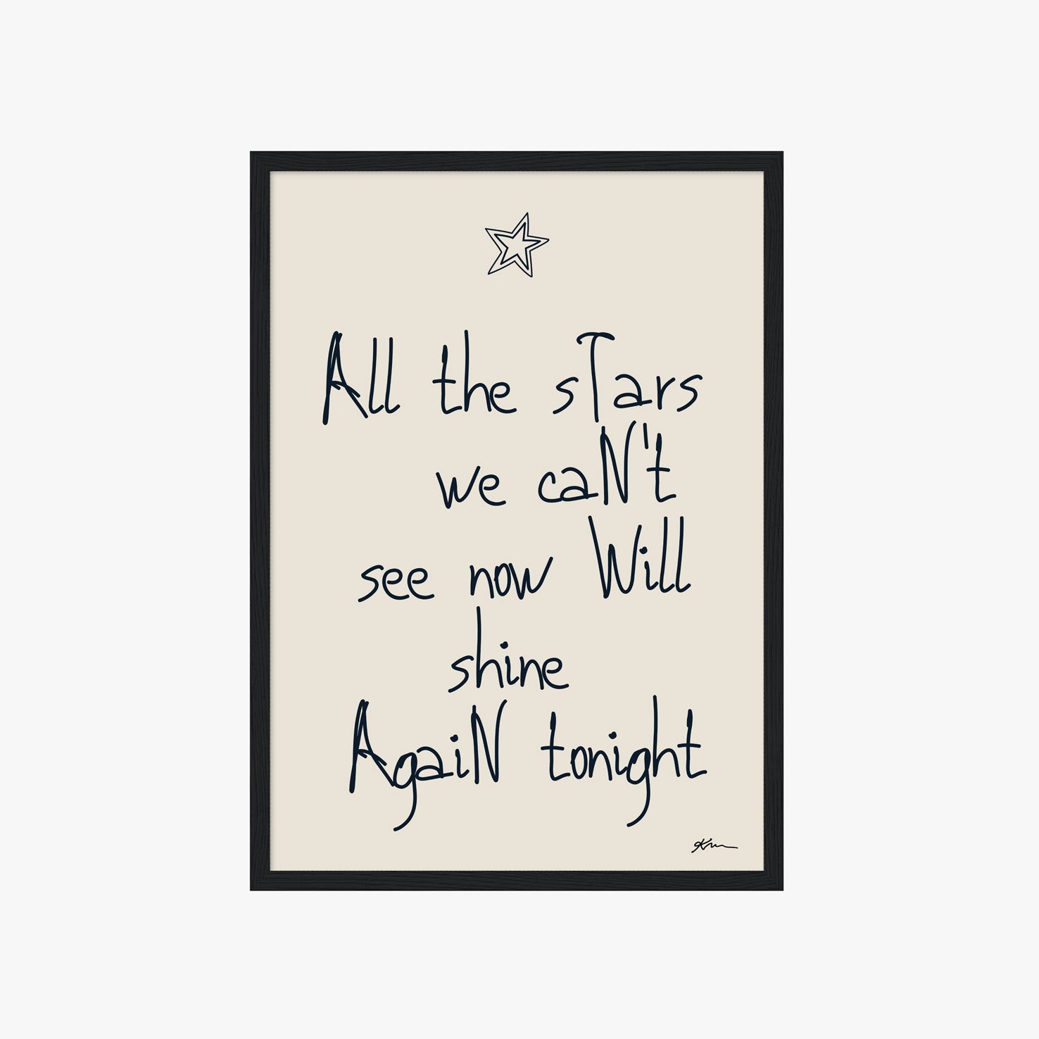 ALL THE STARS POSTER