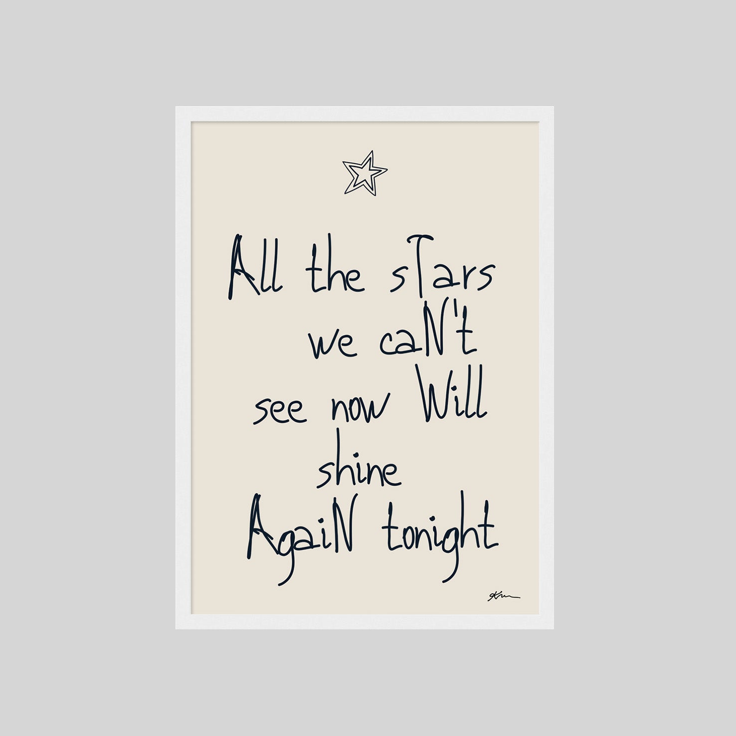 ALL THE STARS POSTER