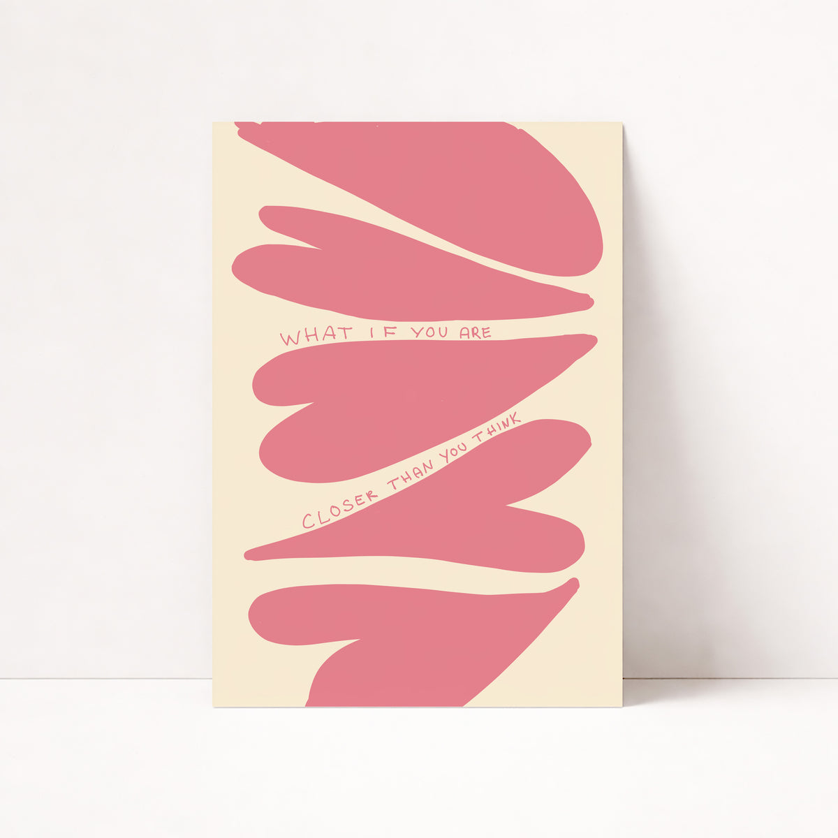 WHAT IF YOU ARE CLOSER THAN YOU THINK POSTER (Kopie)