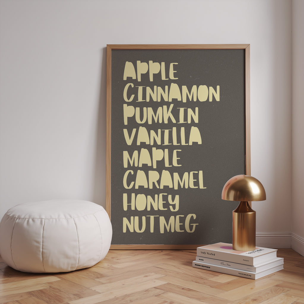 TASTE OF AUTUMN POSTER
