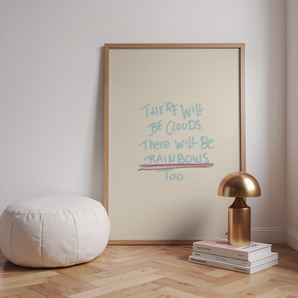 THERE WILL BE CLOUDS POSTER