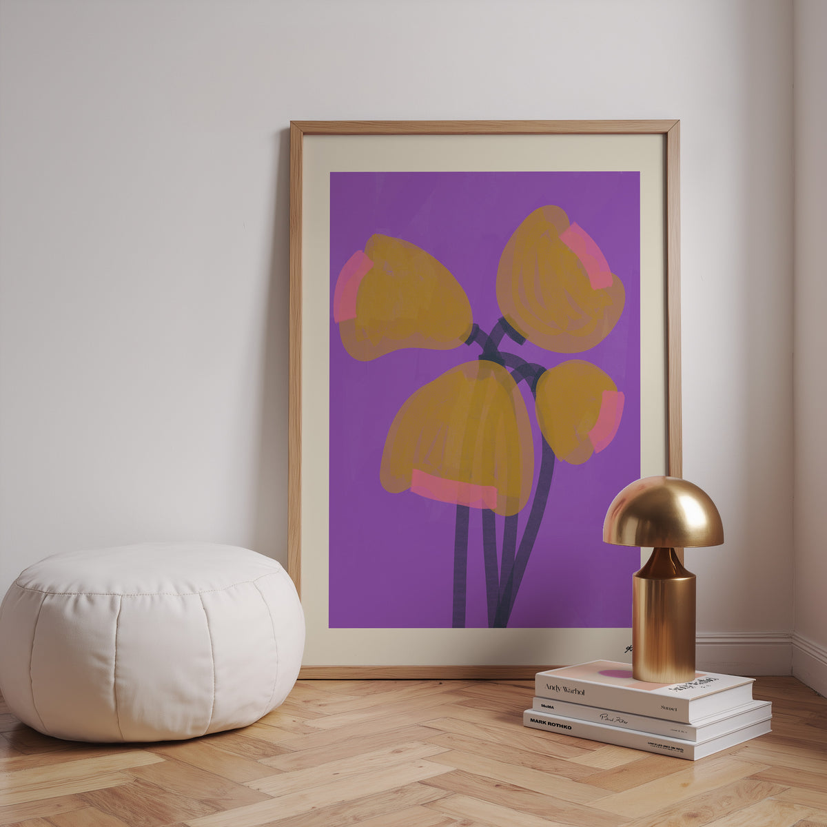 PURPLE BLOOM POSTER