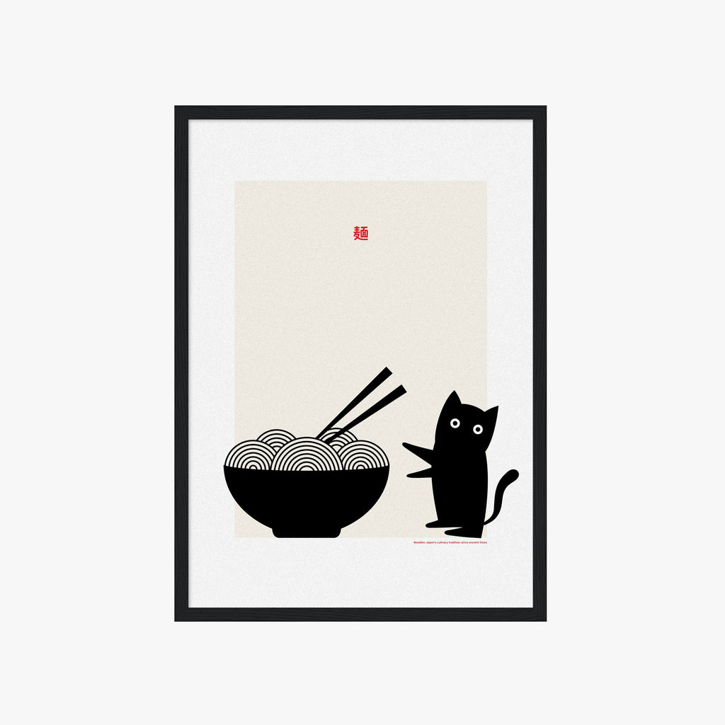 NOODLE CAT POSTER III