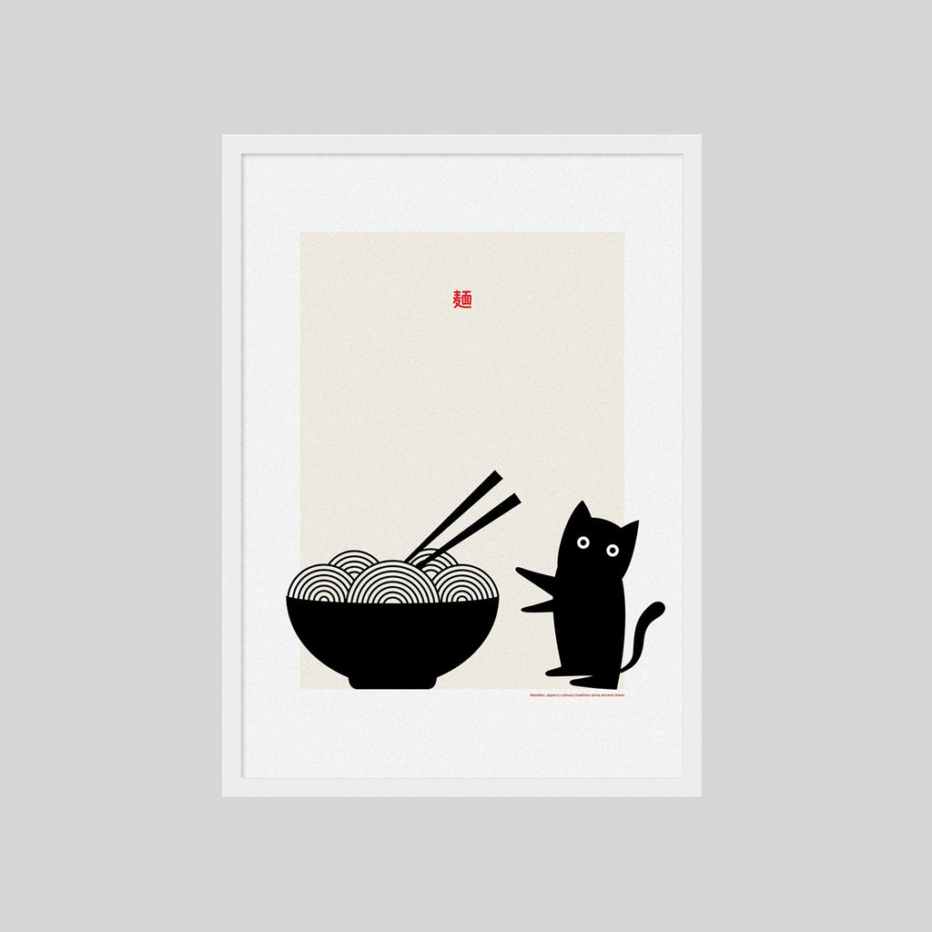 NOODLE CAT POSTER III
