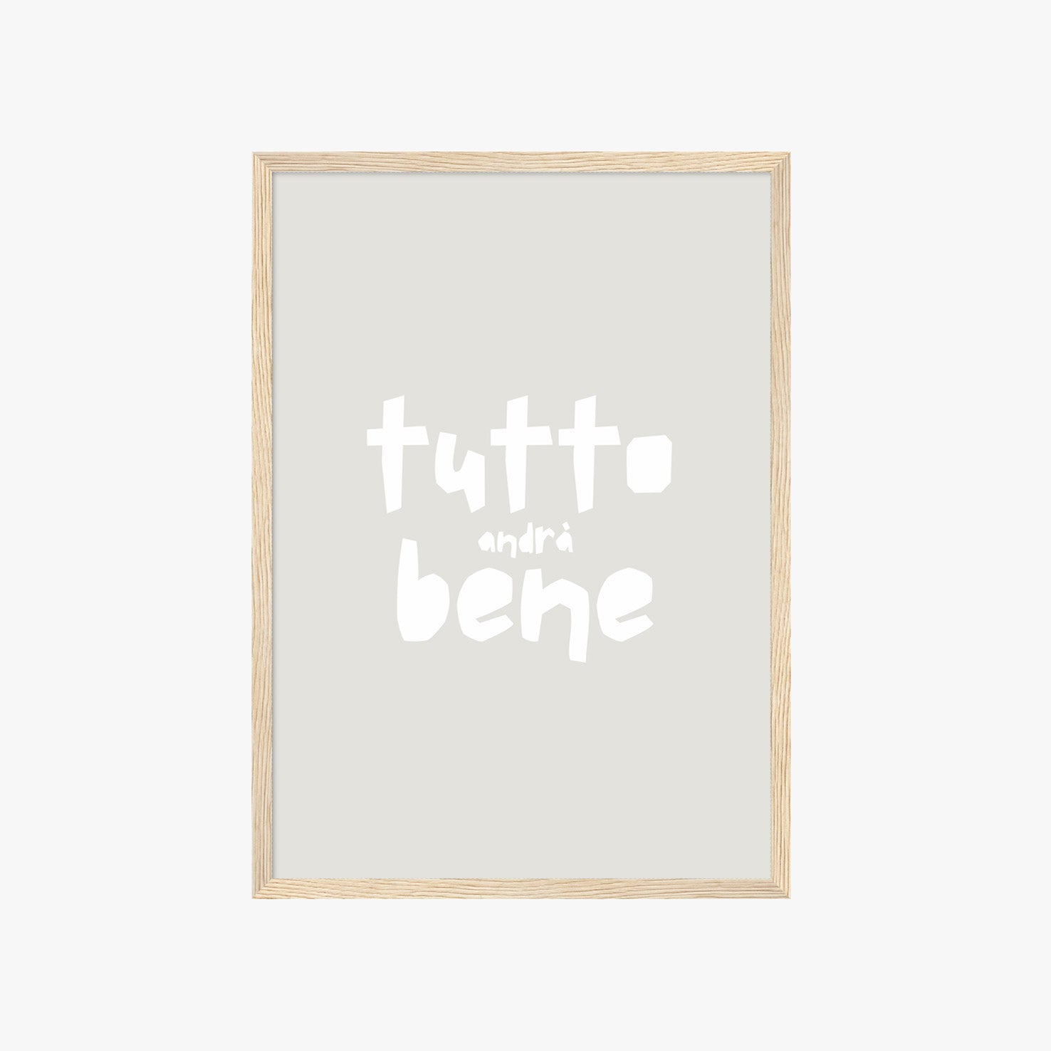 TUTTO ANDRÀ BENE POSTER