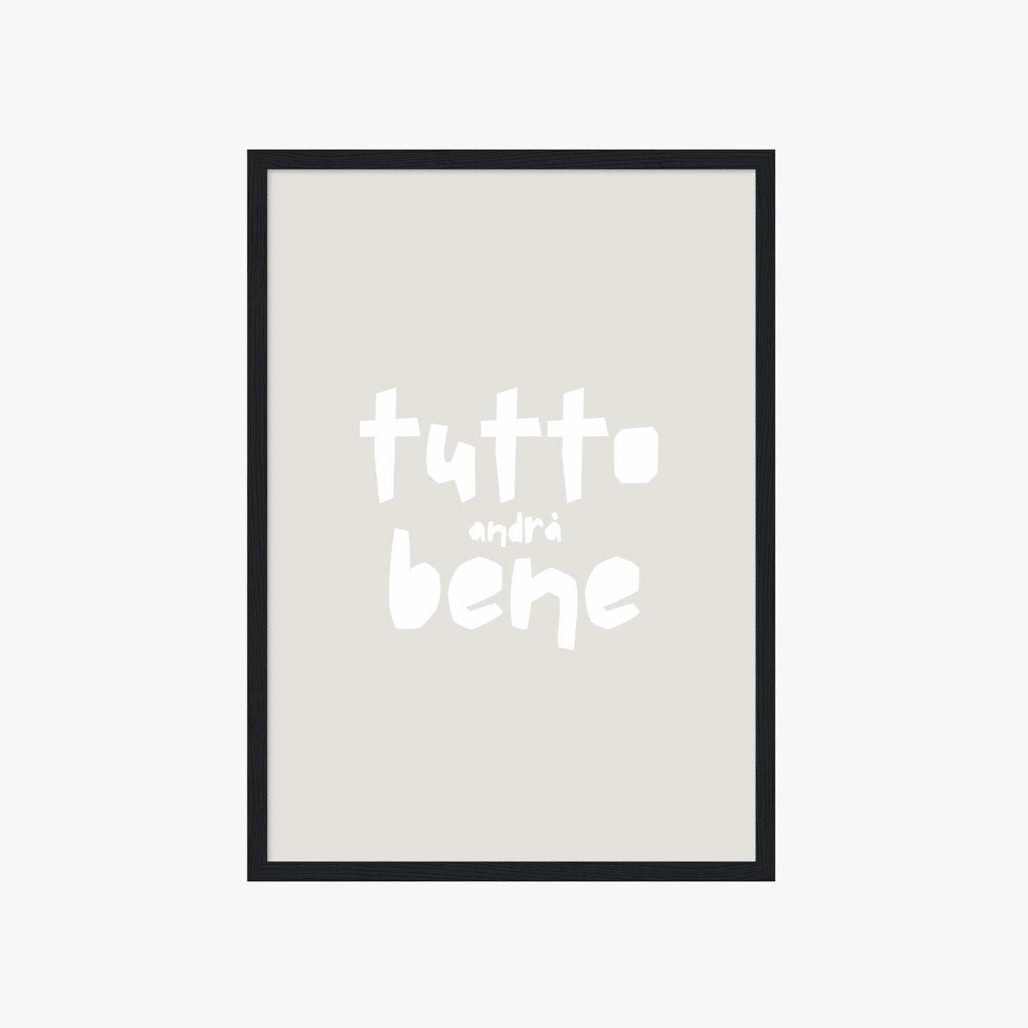 TUTTO ANDRÀ BENE POSTER