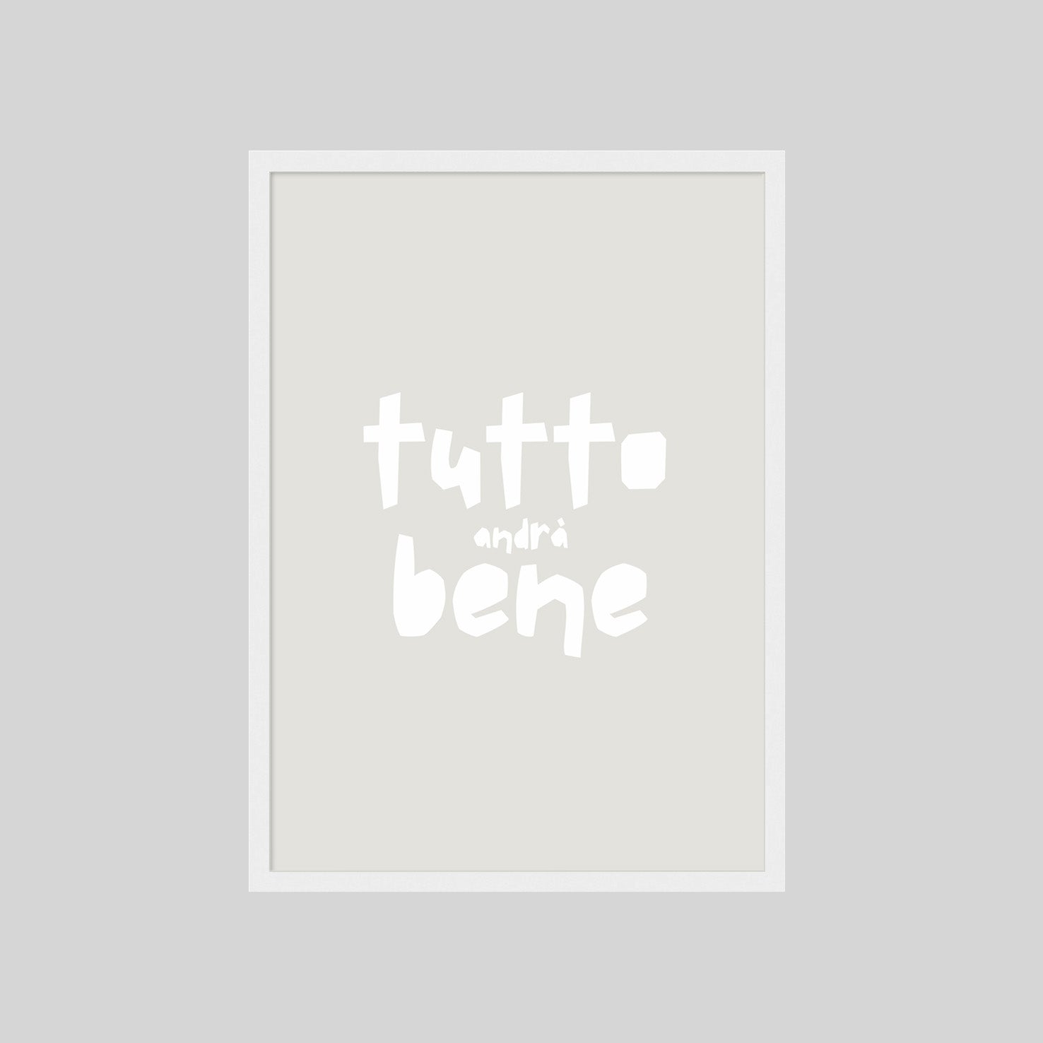 TUTTO ANDRÀ BENE POSTER