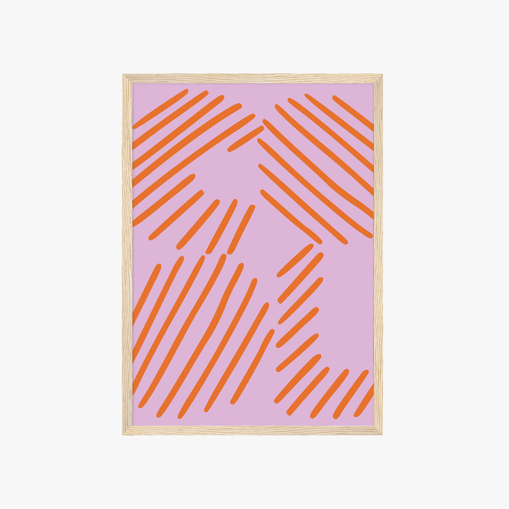 COOL ABSTRACT LINES POSTER