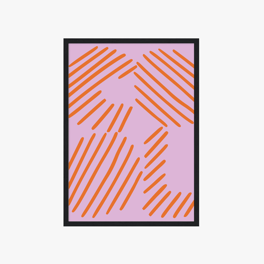 COOL ABSTRACT LINES POSTER