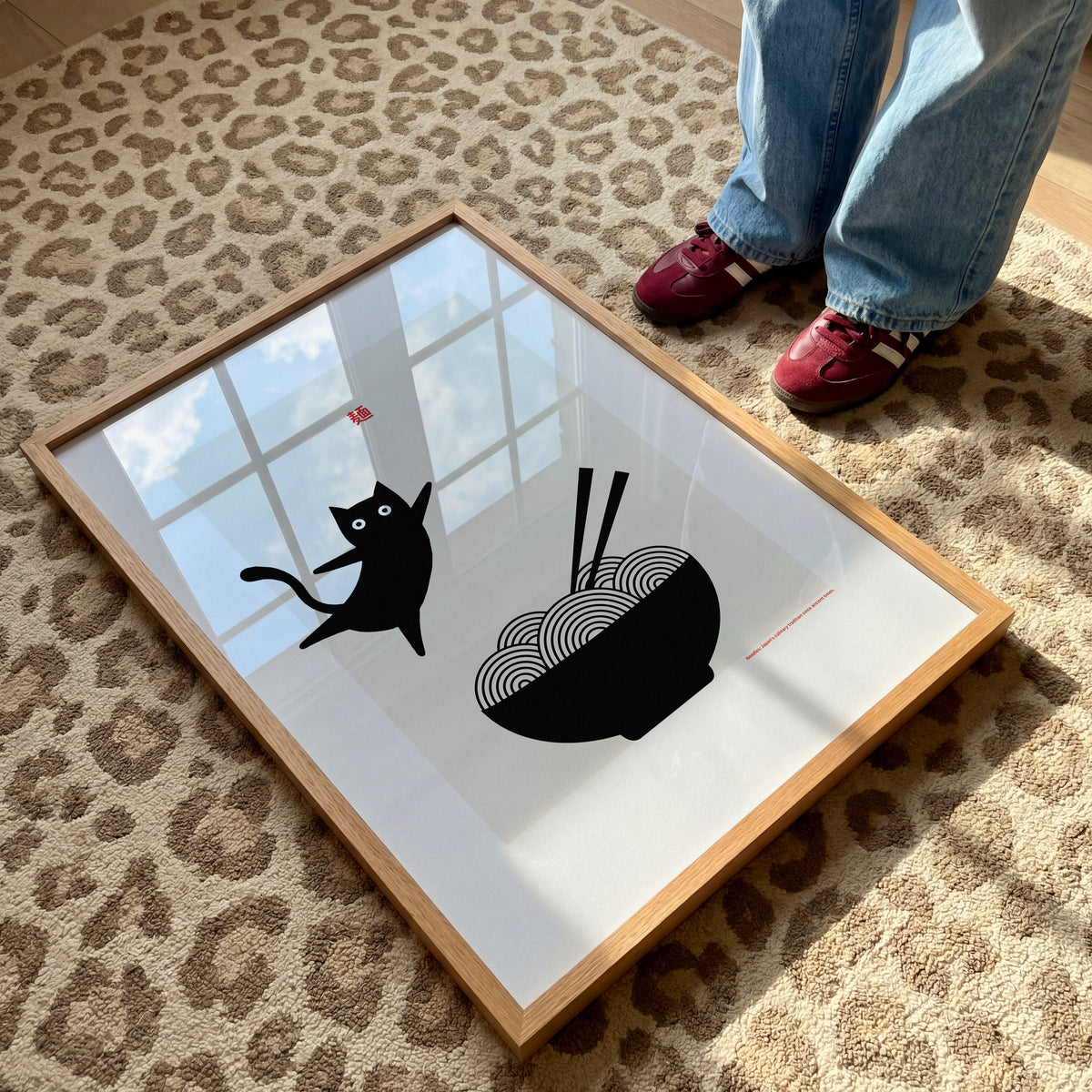 NOODLE CAT POSTER I