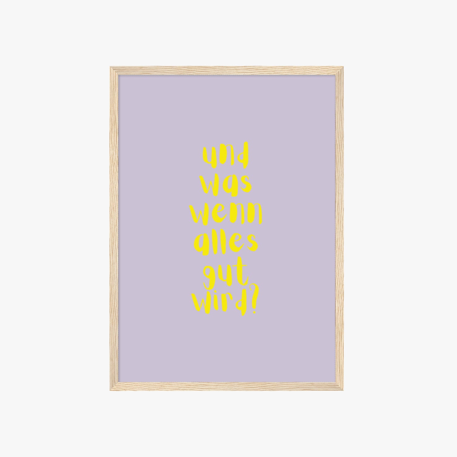 UND WAS WENN ALLES GUT WIRD POSTER