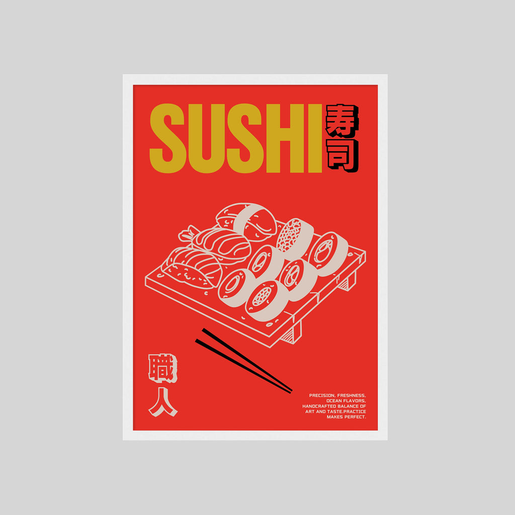 SUSHI 寿司  POSTER