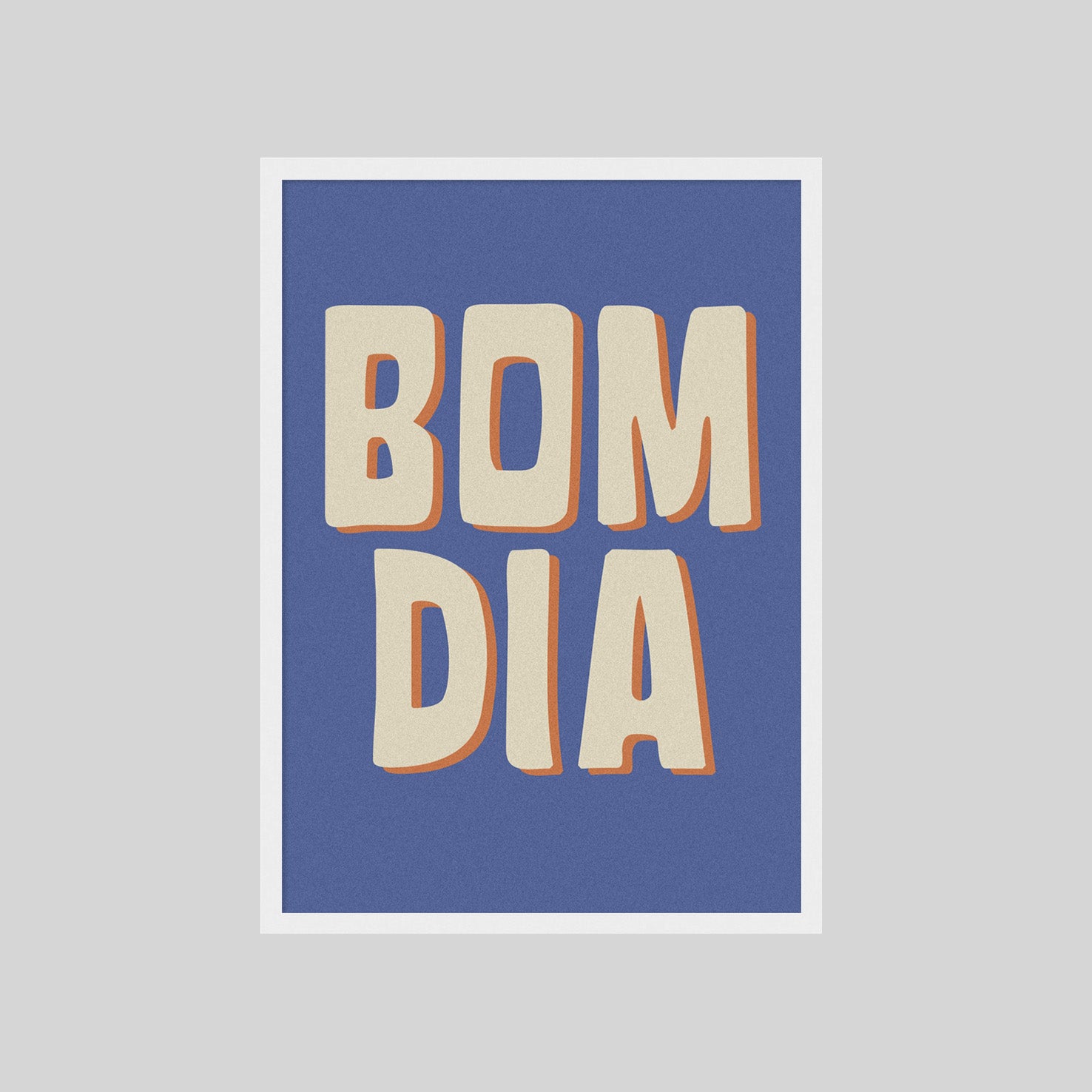 BOM DIA POSTER