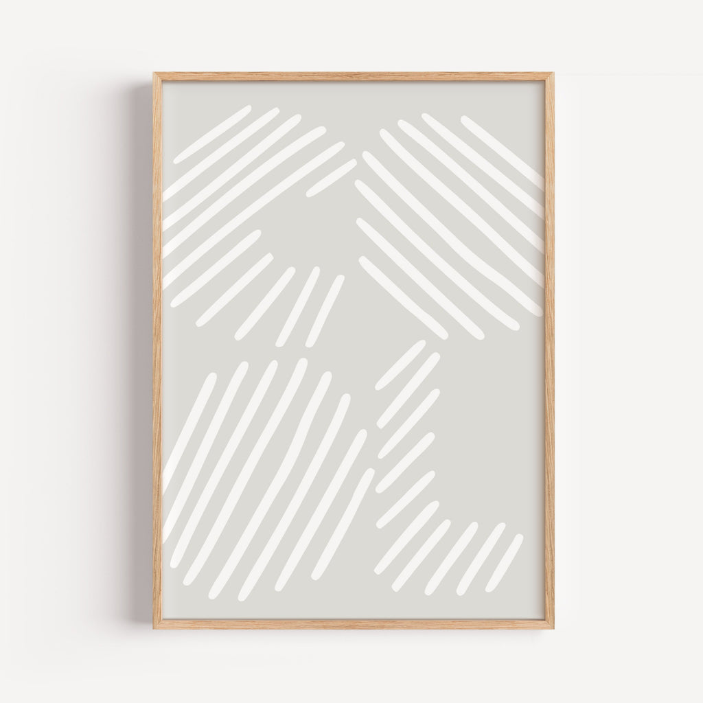 COOL ABSTRACT LINES POSTER