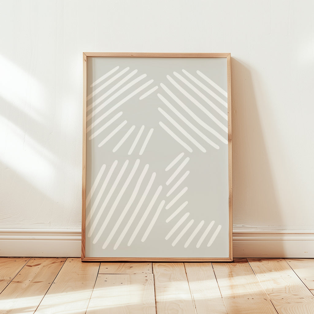 COOL ABSTRACT LINES POSTER
