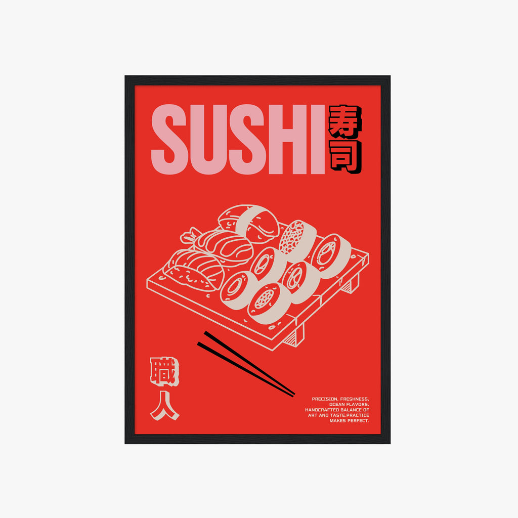 SUSHI 寿司  POSTER