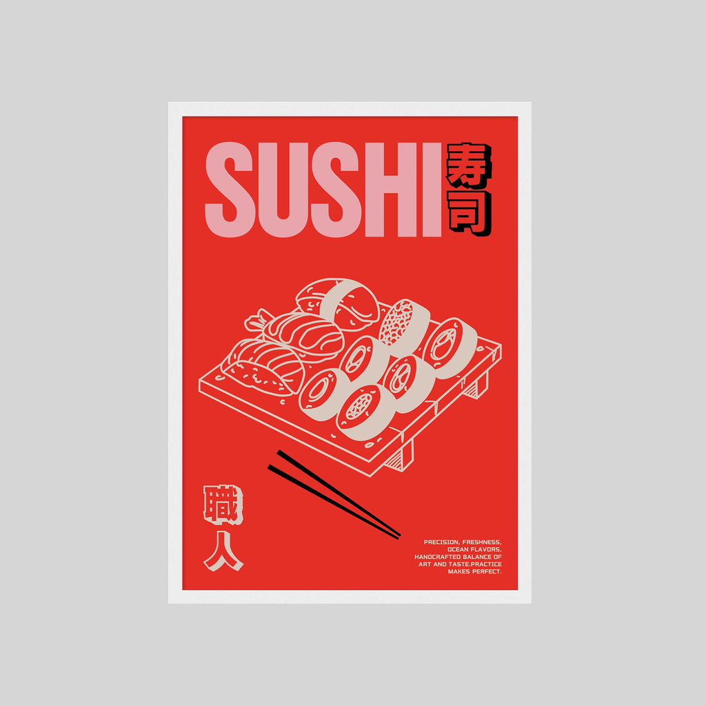 SUSHI 寿司  POSTER