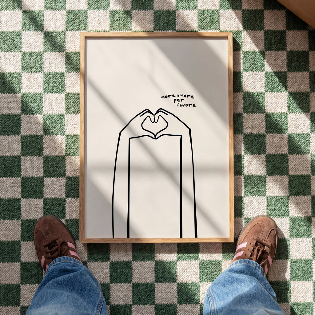 MORE AMORE PER FAVORE POSTER