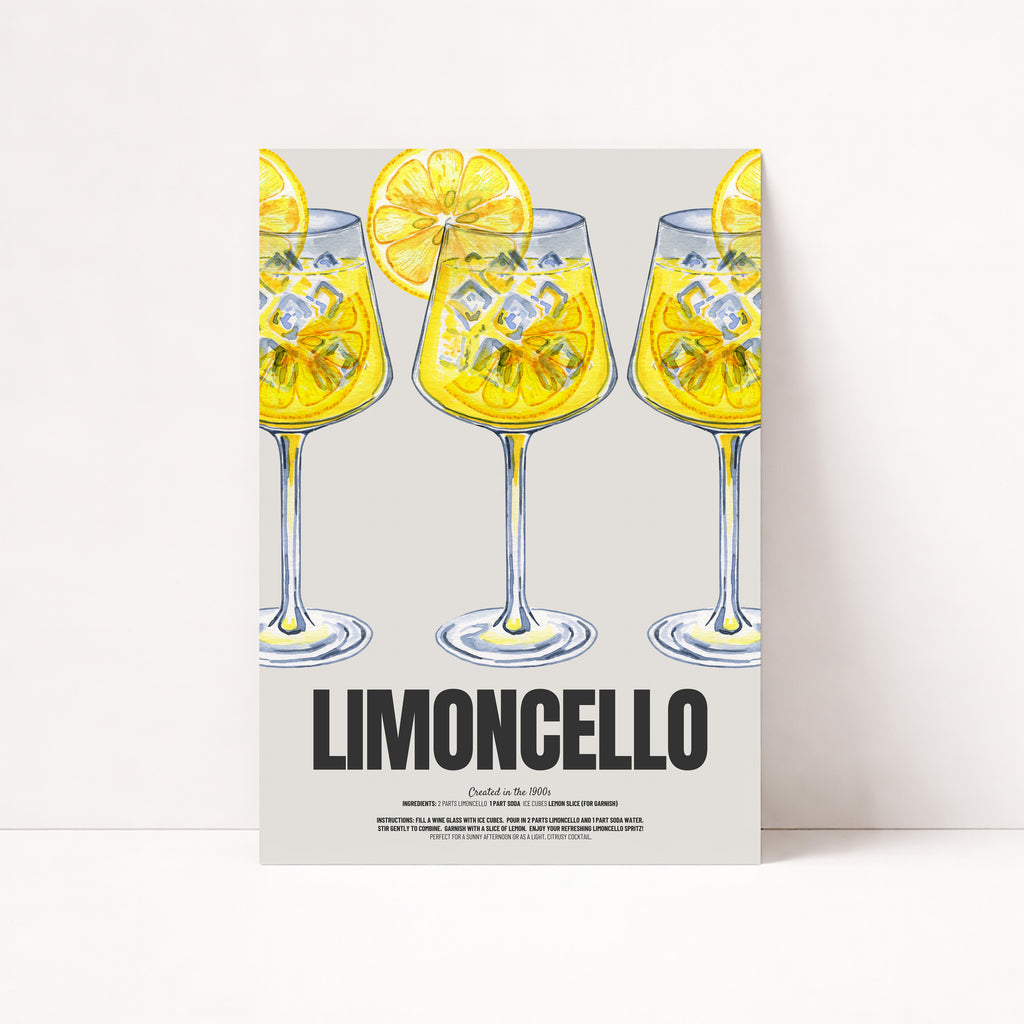 LIMONCELLO POSTER