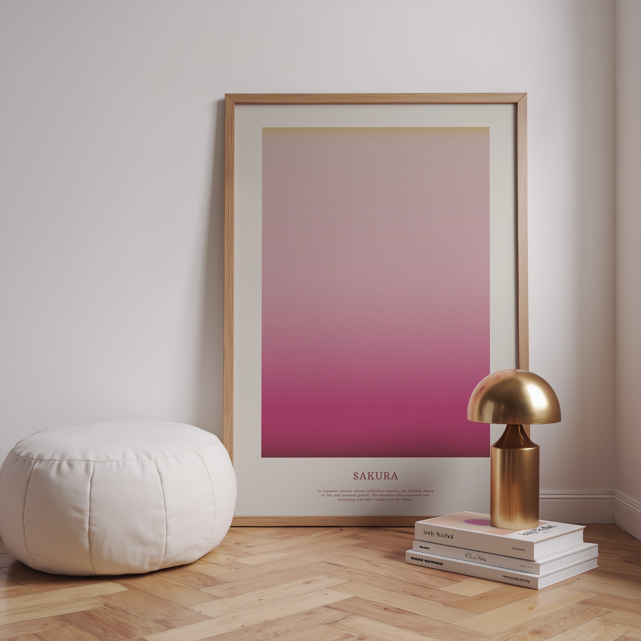SAKURA GRADIENT POSTER