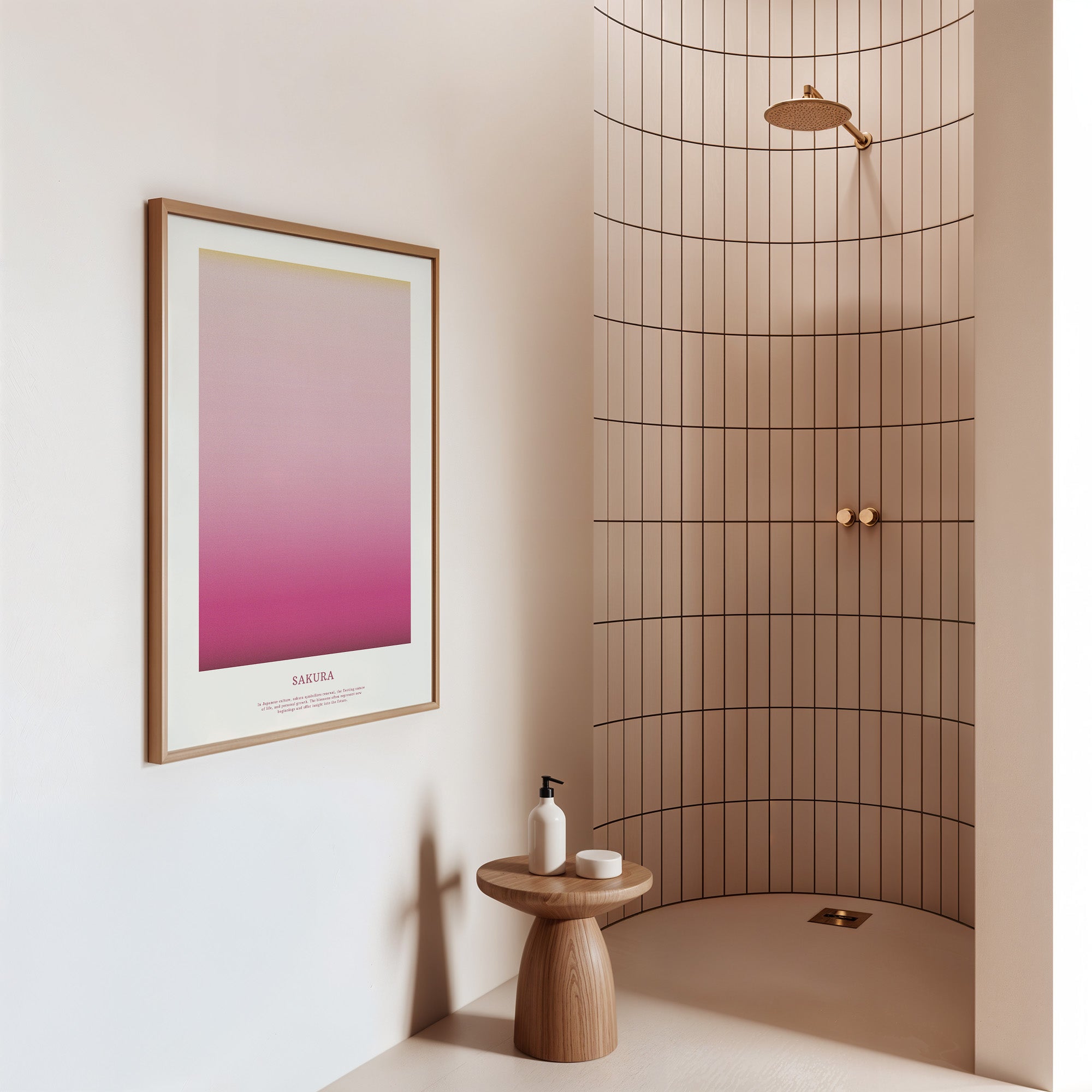 SAKURA GRADIENT POSTER