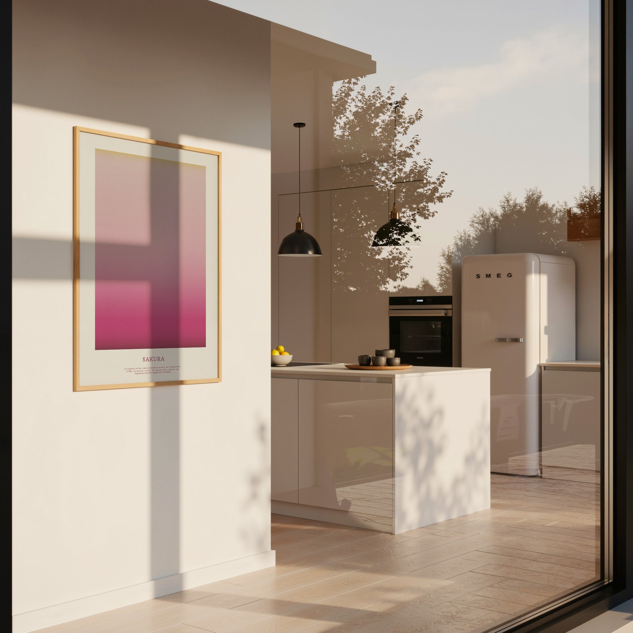 SAKURA GRADIENT POSTER