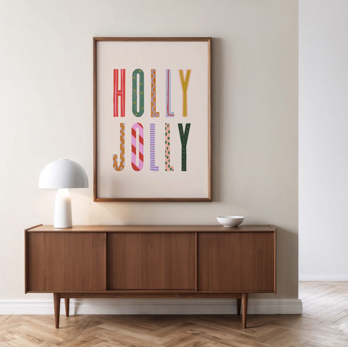 HOLLY JOLLY POSTER